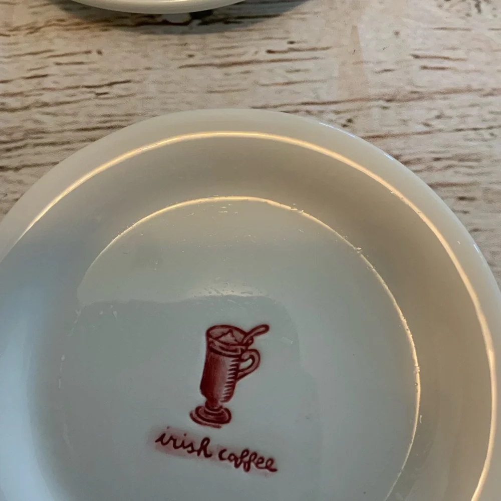 Williams Sonoma Appetizer Dessert‎ Plates Coffee Set of 4